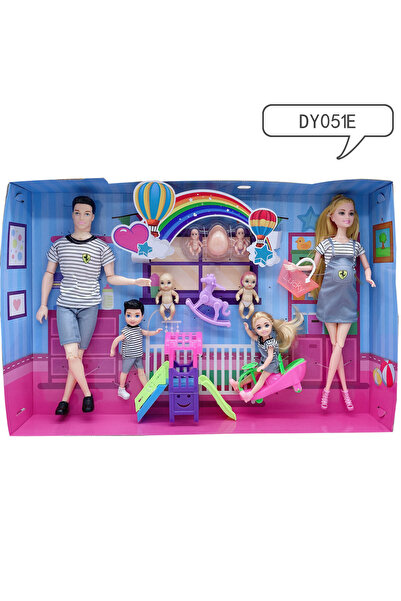 Choice لا يوجد صندوق DYo5 1E إكسسوارات الدمية دمى الأطفال الأم الحامل الأب ال...