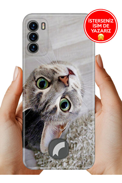 Reeder S19 Max Pro S Kılıf Desenli Baskılı Kamera Korumalı Silikon Evdedi Kedi