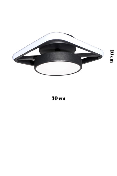 Fer Avize Alen Tekli Enerji Tasarruflu Modern Led Avize Çocuk Odası Koridor Giyinme Odası Giriş