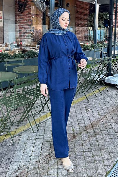 Ovn. Σετ παντελονιού Navy Blue Muana
