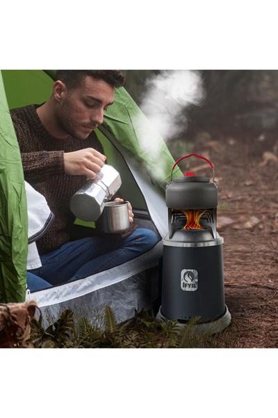 İFYIL Kapsül Pelet Yakıtlı Ateş Çukuru ve Pişirici