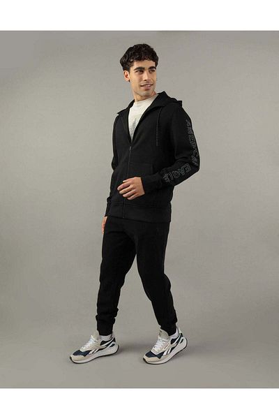 AMERICAN EAGLE Ae 24/7 Good Vibes Full-zip Hoodie