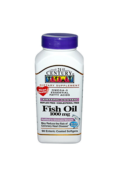 21st Century زيت السمك 1000 ملجم