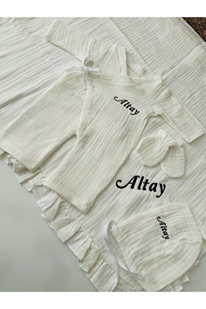 BEYCEY TASARIM Müslim kumaş tulumseti ve battaniye