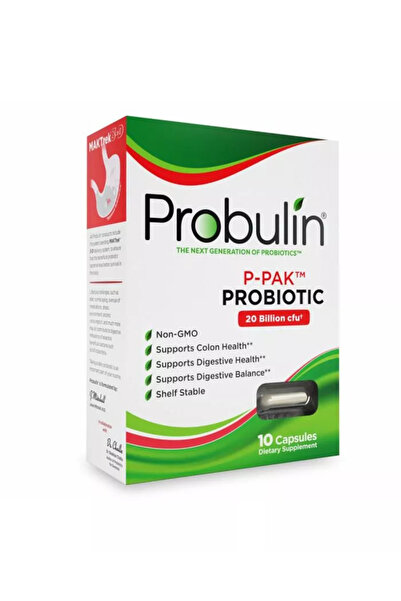 Probulin كبسولات بروبيوتيك بي باك 10 كبسولات