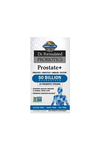GARDEN OF LIFE Dr Formulated Probiotics Prostate + Caps 60S
