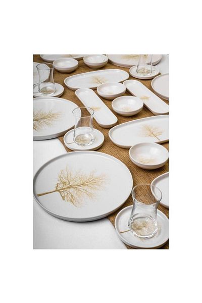 Massimo Rosemary 30 Piece Breakfast Set for 6 People