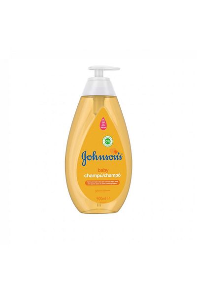 Johnson & Johnson J&J Baby Gold Shampoo 500 Ml With Pump