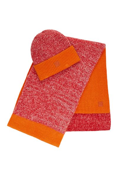 Desigual Set Cadou Desigual Gift Box Half Beanie and Scarf - 24WAOA04-7002