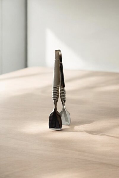 Dore Voir Steel Sugar Tongs - Striped Model 18/10