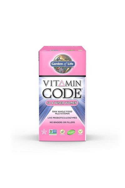GARDEN OF LIFE Vitamin Code 50 & Wiser Women Capsules 120'S