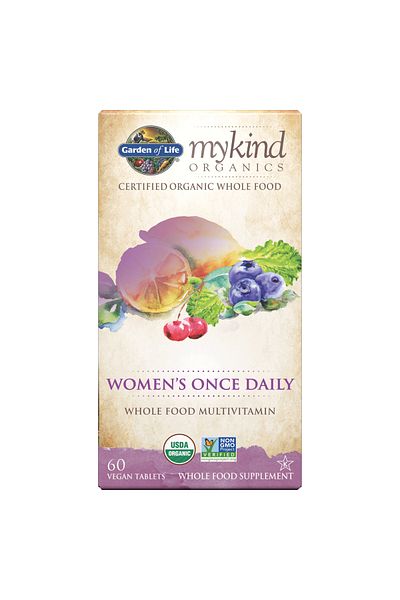 GARDEN OF LIFE Mykind Organics Womens Once Daily 60'S