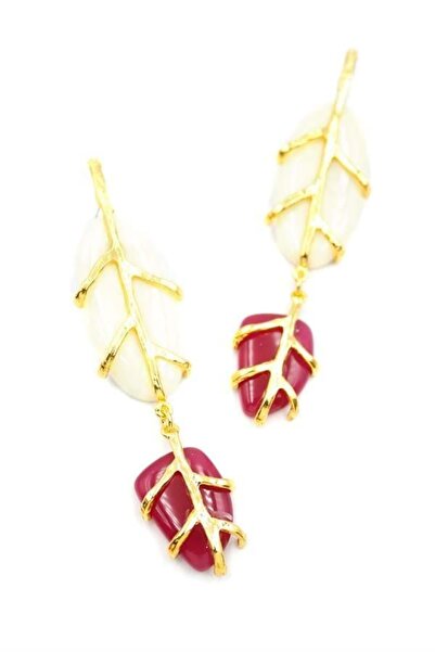 MENESSA White Stone Zr Earrings