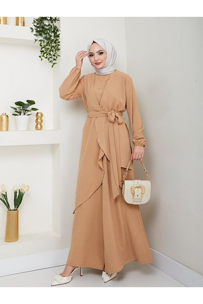 Moda Krash Aérobin Trend Pantalon Tunic 2-Piece Set