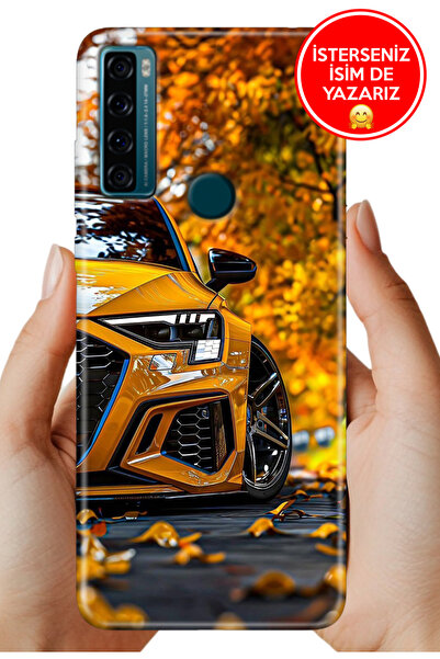 TCL 20 SE Uyumlu Kılıf Desenli Baskılı Kamera Korumalı Silikon RS