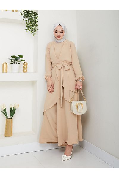 Moda Krash طقم تونيك Aerobin Trend Pantalon مكون من قطعتين