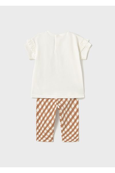 MAYORAL 1739 Mayoral Toffe T-Shirt Leggings Set