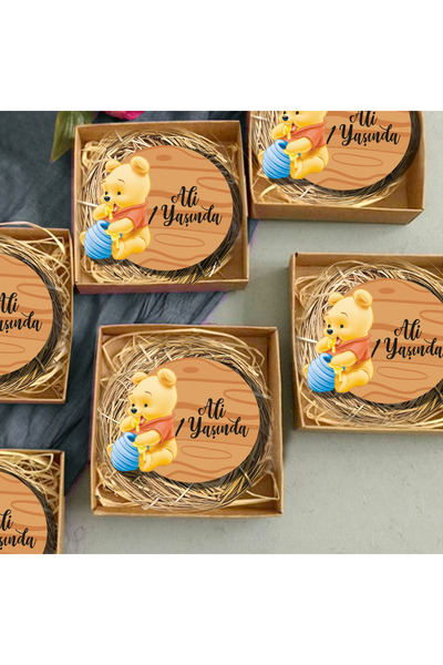 HET Concept 20 Adet Kişiye Özel Hediye Magnet Hediyelik Bebek Çocuk Doğum Gün...