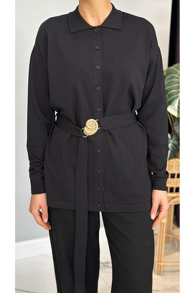 Missemramiss Elegante Cardigan, Black 4716 Model
