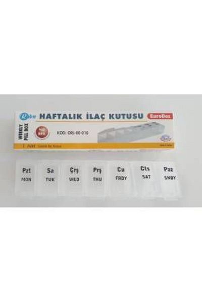 Türkmedical Weekly Medicine Storage Box