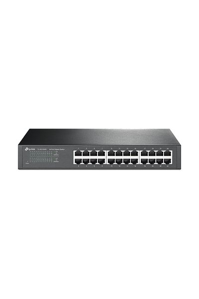 TP-LINK 24-Port Gigabit Desktop/Rackmount Switch TL-SG1024D - Black