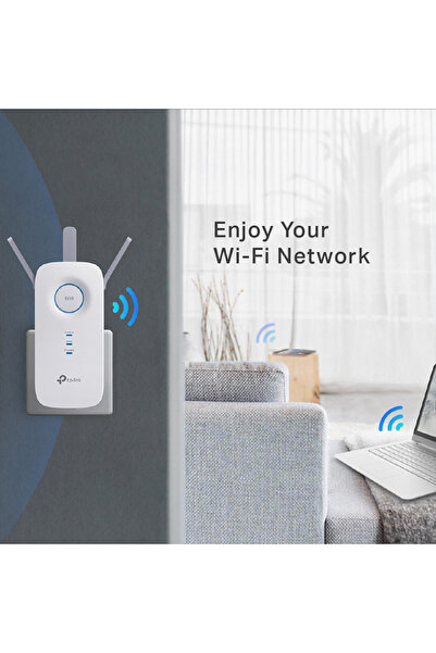 TP-LINK RE450 موسع نطاق واي فاي - أبيض