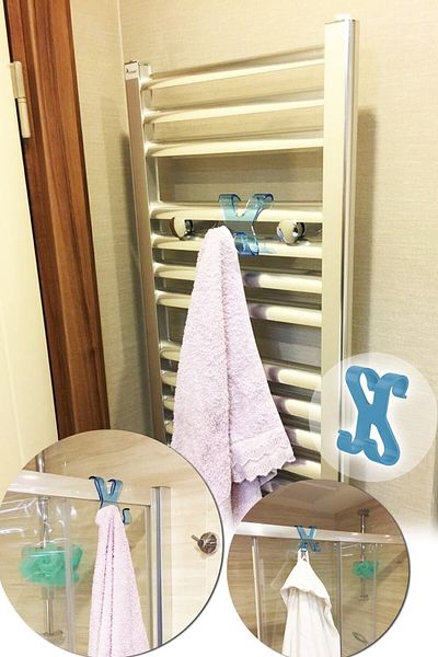 Titiz Plastik Towel Radiator and Shower Cabin Hanger