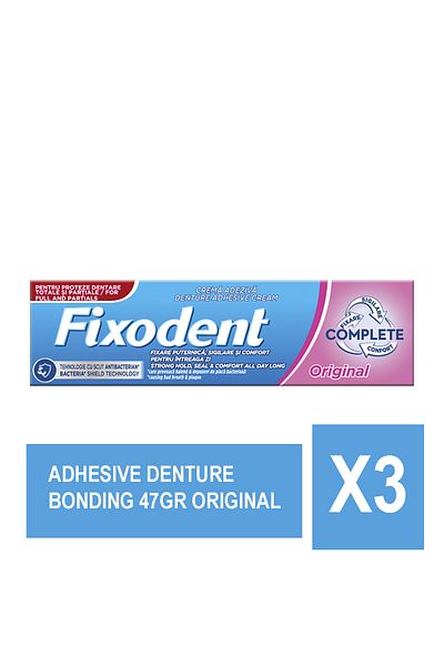 Fixodent Adeziv pentru proteze 47GR ORIGINAL X 3