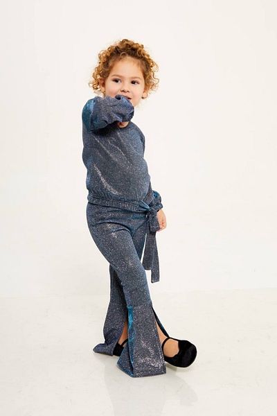 le petit sole Girl's Glitter Suit