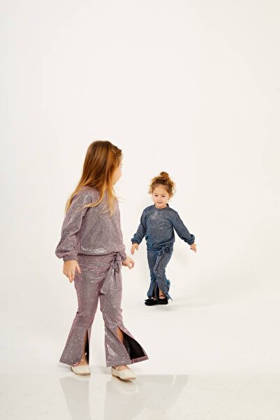 le petit sole Girl's Glitter Suit