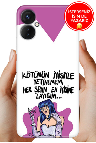 omix X3 Kılıf Kamera Korumalı Full Desen Arka Silikon Kötünün İyisi