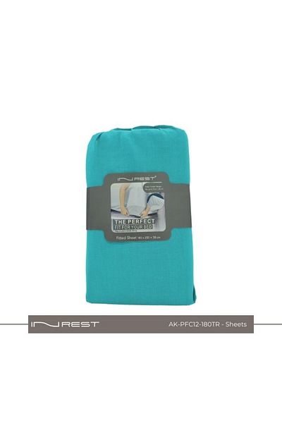 INREST 100% Cotton INREST Fitted Sheet 180*200 + 38 cm