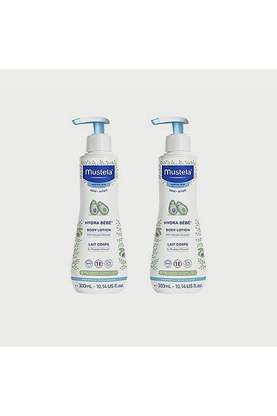 Mustela لوشن مرطب للجسم (عبوة من قطعتين)