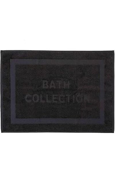 Hepta Collection منشفة قدم كونسبت بارنز باللون الأسود 50X70