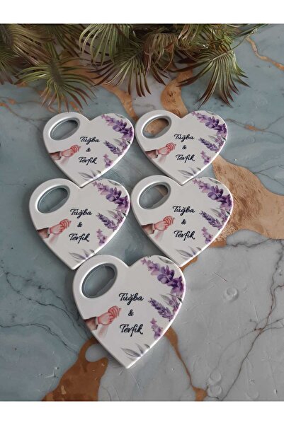 20 Adet Kalp Açacak Magnet Söz,nişan,nikah,düğün Dağıtmalık Hediyelik