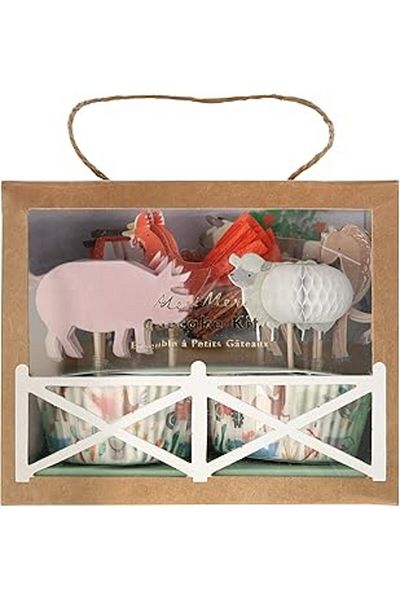 Hepta Collection Meri Meri Farm Cupcake Kit (24 Pieces)