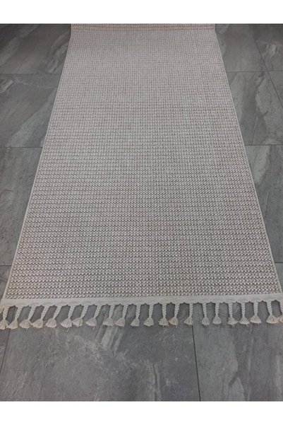 Anatolian Carpet Store Carina Bukle Bukle Krem Bej Pamuk Taban Halı