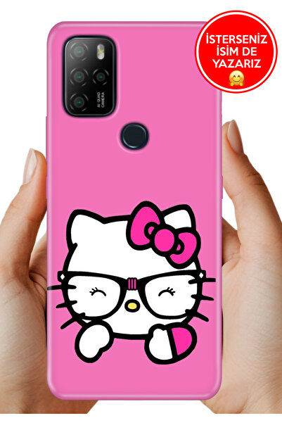 omix X300 - X500 Kılıf Desenli Baskılı Kamera Korumalı Silikon KittyGo