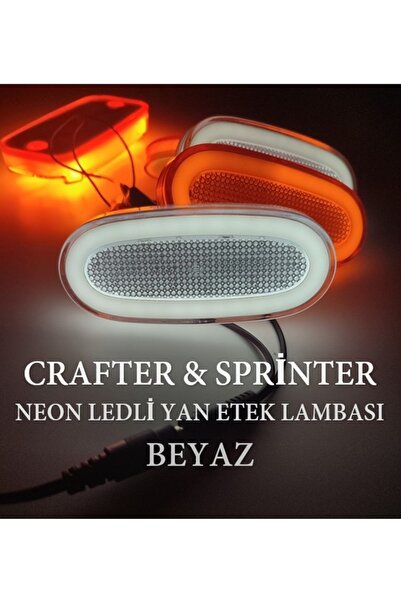 reyoto Sprinter Crafter Uyumlu Neon Ledli Yan Etek Lambası Beyaz
