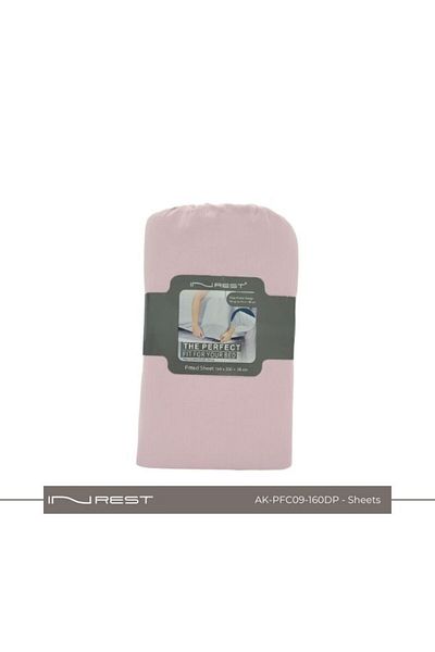 INREST 100% Cotton INREST Fitted Sheet 160*200 + 38 cm
