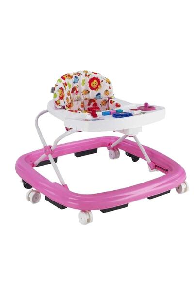 toysclub BABY HOPE 216 OYUNCAKLI YÜRÜTEÇ PEMBE BEYAZ