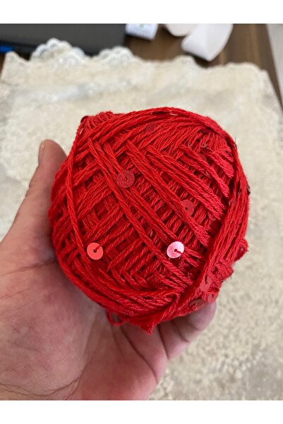 pullu İri pullu cotton örgü ipi (50 gr)