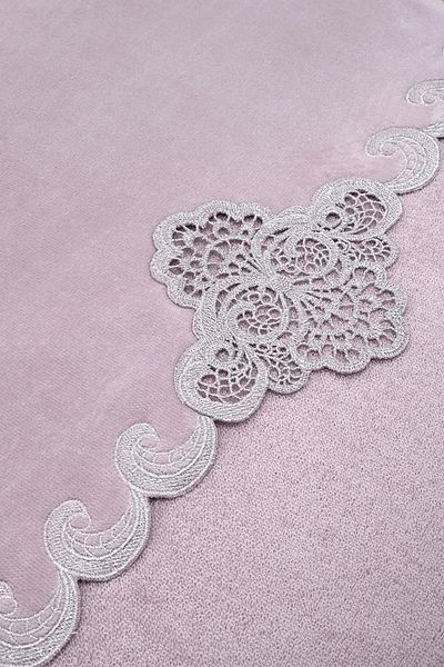 AYHANHOME 6 Li Velvet Luxury Mother of Pearl Embroidery Embroidered Dowry 50X90 Hand and Face Towel