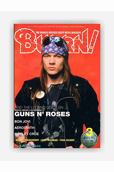 fırsatlar diyarı Poster din hârtie pentru muzică rock Guns N' Roses - fără cadru