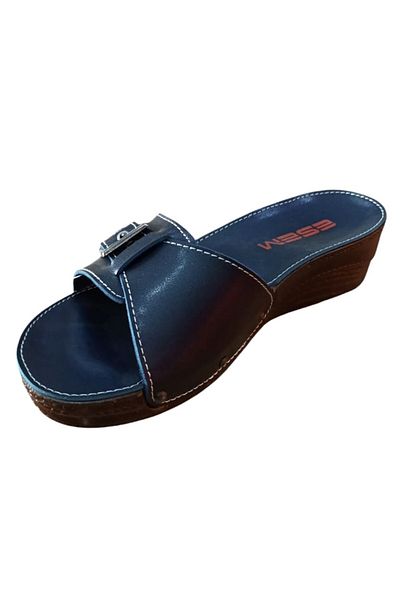 Esem 0314 Z 001 Women's Buckle Orthopedic Slippers