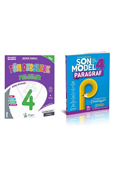 Üçgen Yayıncılık ÜÇGEN YAYINLARI 4.SINIF TÜM DERSLERE YOLCULUK SORU BANKASI V...