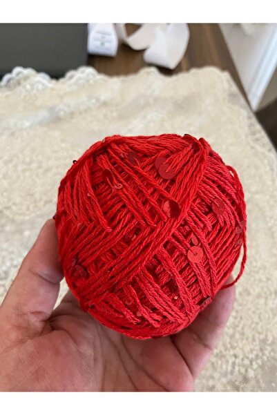 pullu İri pullu cotton örgü ipi (50 gr)