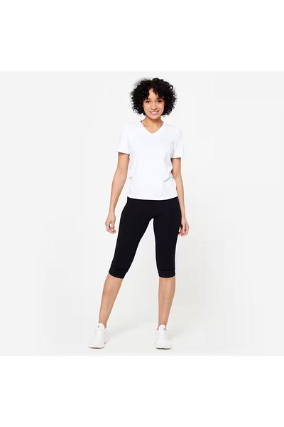Decathlon Ultra Black Women's Fitness Leggings