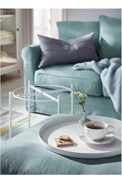 co arma Round table suitable for placing next to the bed or sofa 50*40 cm