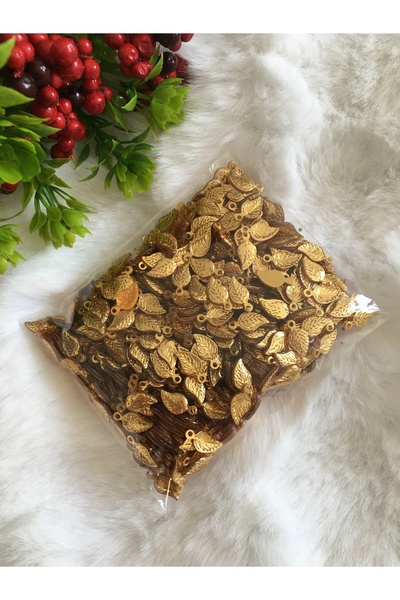 pulsan 50gr Yazma Oya Pulu Gold Yaprak